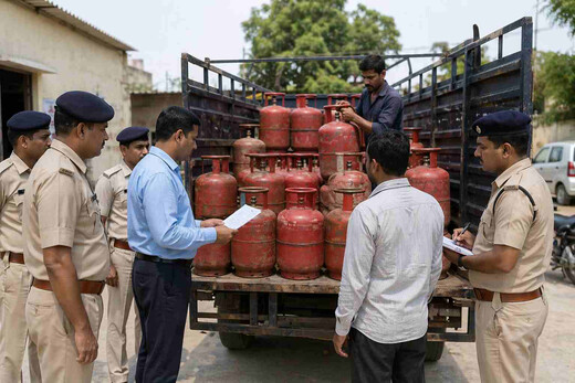 गैस आपूर्ति पर प्रशासन की पैनी नजर, कालाबाजारी रोकने के लिए छापेमारी तेज